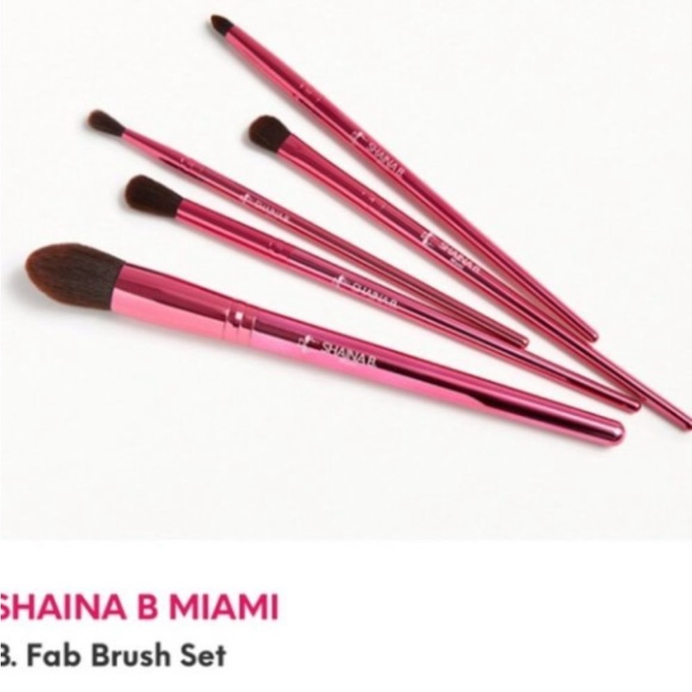 Shaina B Miami B Fab Brush Set